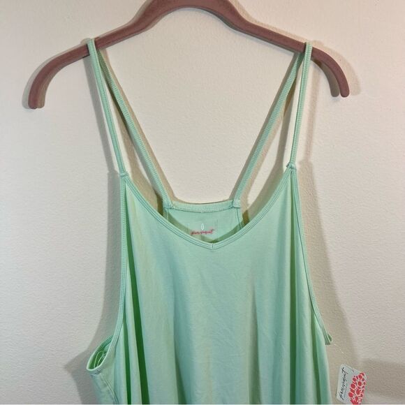 NWT Free People Movement Hot Shot Onesie In Pistachio-Mint Green Large - Picture 5 of 13